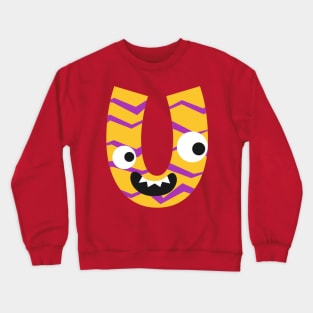 U letter Crewneck Sweatshirt